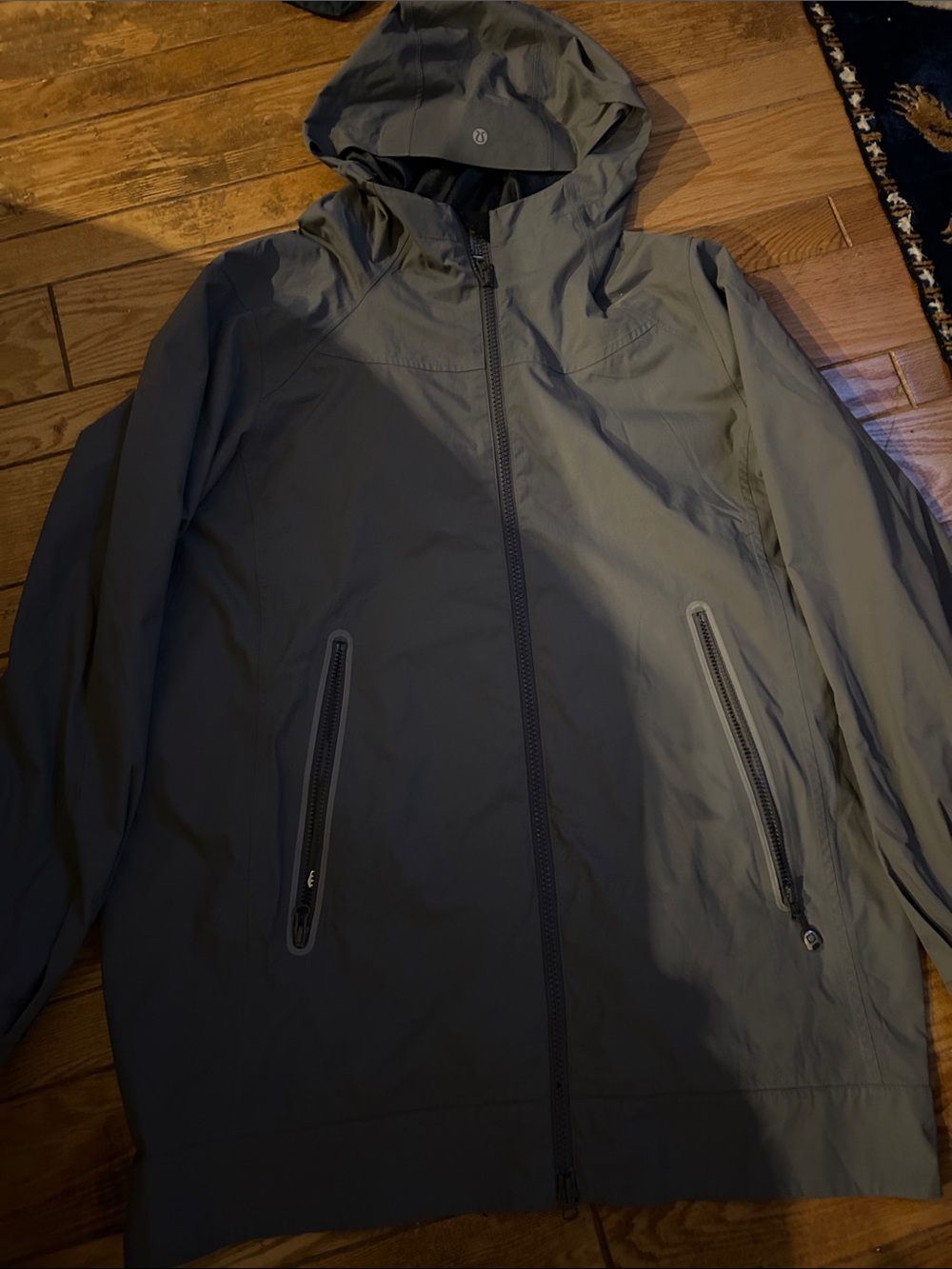 lululemon athletica WoMen's Hooded Raincoat - Gray